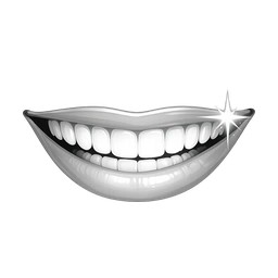 Cosmetic dentistry smile icon